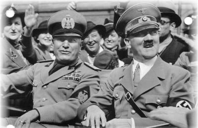 Hitler und Mussolini